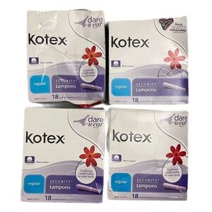 U by Kotex Security Regular Unscented NWT
18 Count New Sealed